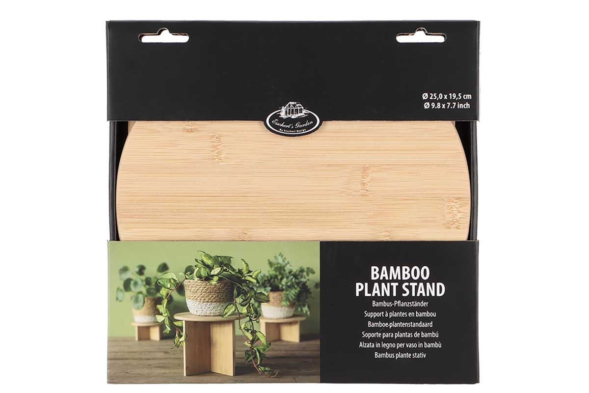 Bamboo plant stand Large