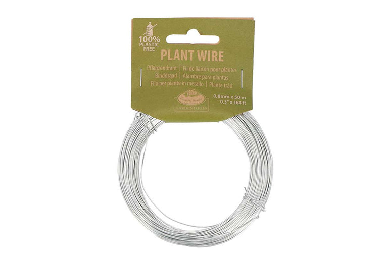 Galvanized garden wire (0.8x50m)