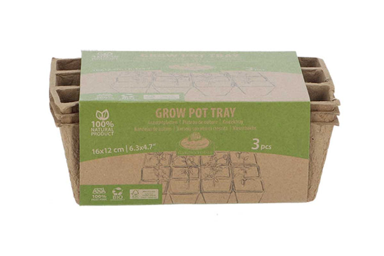 Grow pot tray (set of 3)