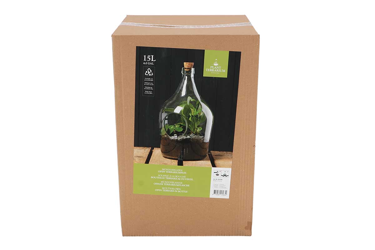 Open terrarium bottle 15lt (AGG86)