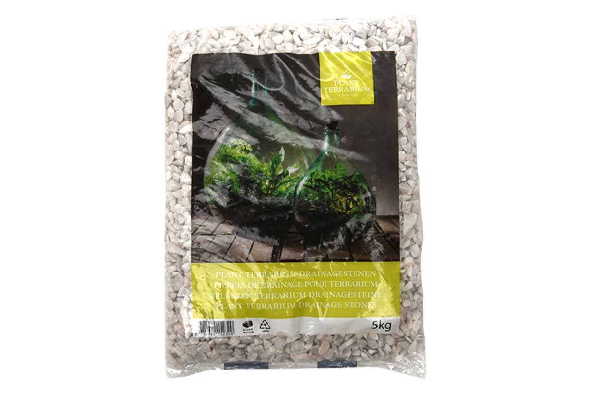 Terrarium drainage stones white 5kg