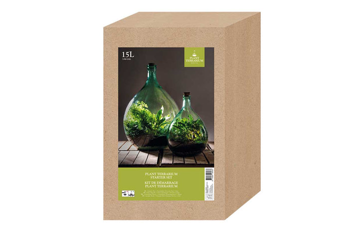 Terrarium bottle set 15lt