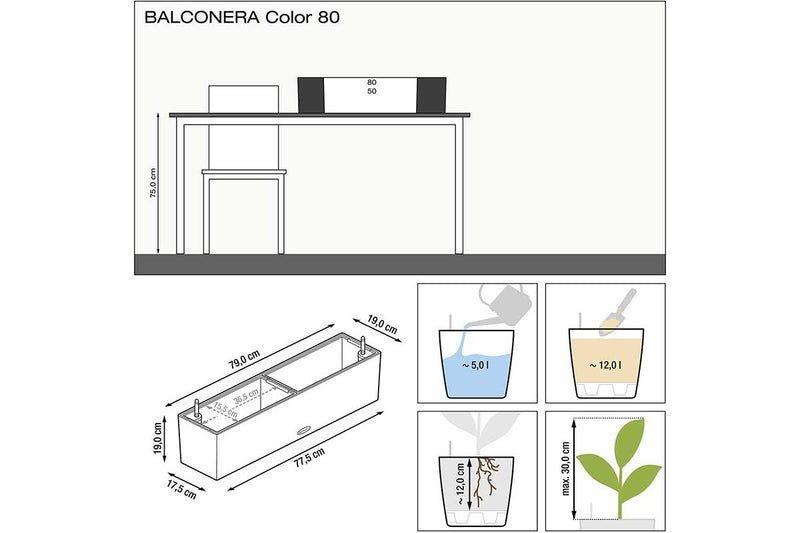 Balconera color 80