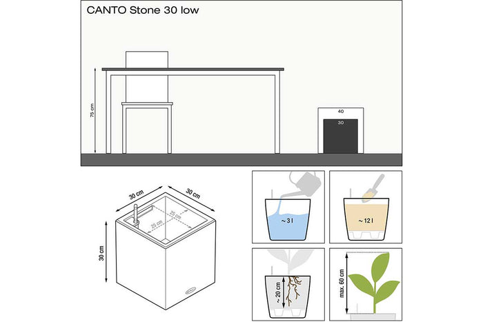 Canto stone 30 low