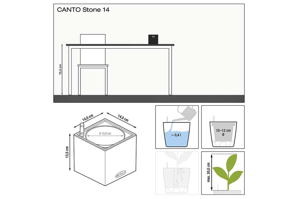 
                  
                    Lechuza Canto Stone 14
                  
                
