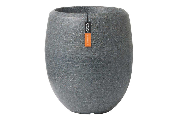 Capi Vase elegant deluxe Granite anthracite 43cm (NATS8071)