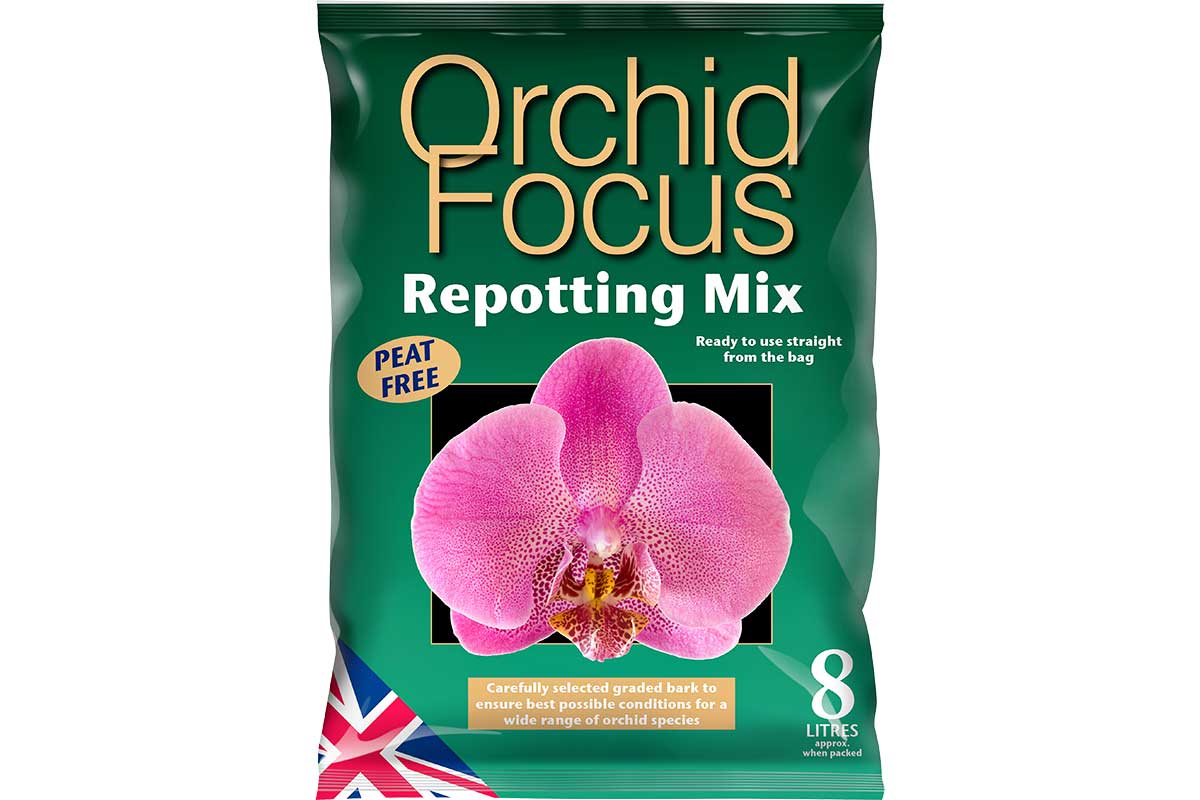 Orchid Focus Repotting Mix 8lt - Υπόστρωμα για ορχιδέες