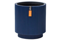 
                  
                    Capi Vase cylinder groove dark blue15cm (BGVDB313)
                  
                